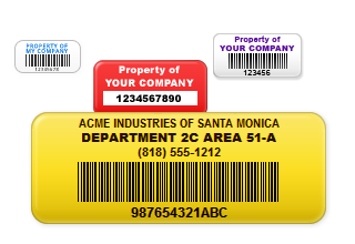 Design and Buy Vinyl Barcode Labels